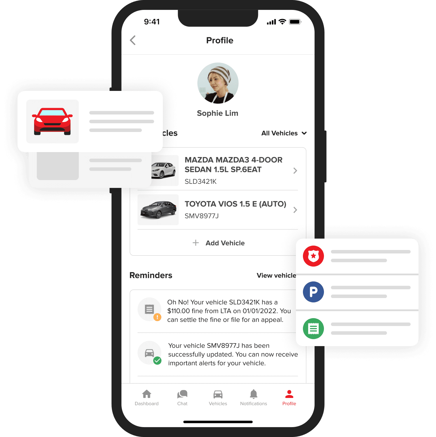 Motorist App Smart Reminder